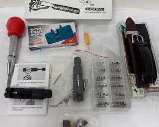 Assorted Watch Repair Tools