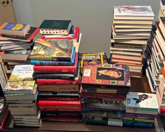 Assorted Paperback and Hard Back Books