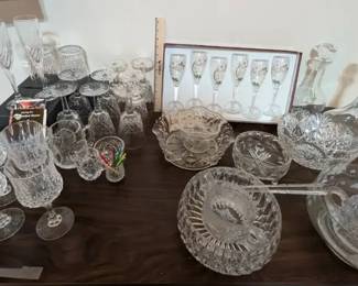 Waterford Crystal and Cut Glass