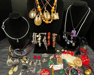 Silver Toned Costume Jewelry