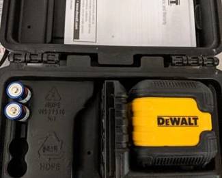 40 ft. Red Self-Leveling Cross Line Laser Level 