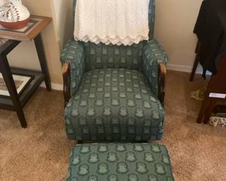 Time Honored Rocking Chair  Foot Rest