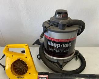 Shop Vac And Blower