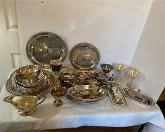 Silver Plated Lot Assortment