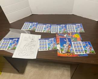 Bugs Bunny Super Stamp Lot