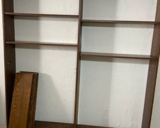 Large Wooden Adjustable Shelving BookcaseStorage Unit