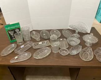 Vintage Glass And Learning Lot One