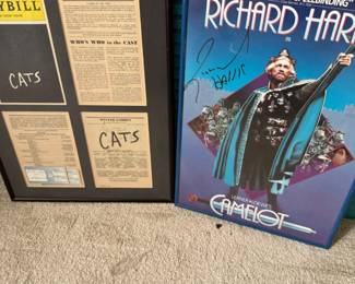 Signed Camelot Poster Picture Richard Harris
