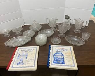 Vintage Glass And Learning Lot Two