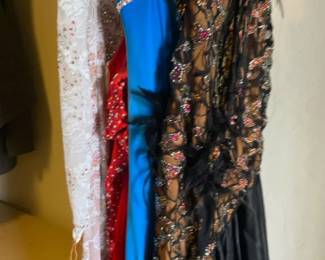 Four Dance Competition Dresses Size Small