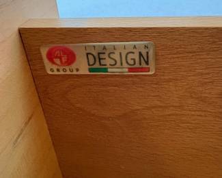 R5 - $300. Alf Italia High Gloss Armoire / Media Cabinet. Measures 44.5" wide x 21.5" deep x 74.25" tall. Located on the 2nd story. Please have 2 strong people to move!