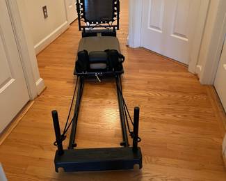 R84 - $200. Aero Pilates Reformer Plus Machine. Foldable home Pilates machine. 