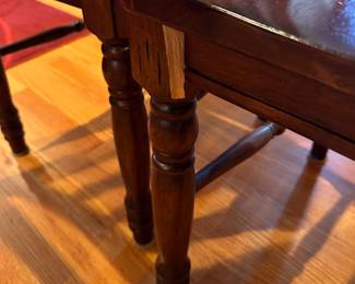 R91 - $25. Set of 4 Dining Chairs. One has a chunk missing off the front leg but it doesn't affect function. All could use tightening with an allen key. 