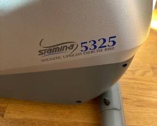 R22 - $50. Stamina 15-5325 Exercise Bike. 