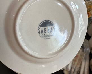 R69 - $30. Sunflower China Set. 