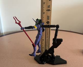 R34 - $45. Evangelion 13 Assault Action Q. 2 Arms by Ban Dai. Complete with extra hands. 