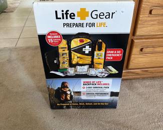 R78 - $40. Life Gear Prepare for Life "Wings of Life" Backpack. 