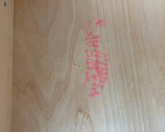 R8 - $100. Cindy Crawford Dresser with Mirror. All drawers slide. Top has significant scratches. Measures 64" wide x 17.75" deep x 39.5" tall. Mirror is 48" wide x 40" tall. 