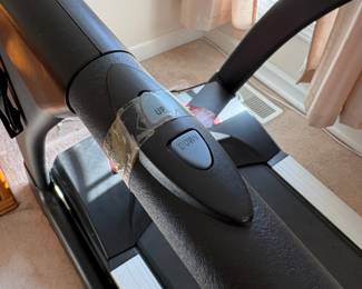 R98 - $150. Reliable Sole F80 treadmill. Has a clear console with incline and speed controls. Pulse grip feature for heart rate monitoring. Message board provides helpful info during workouts.  Has some wear and flaws, see photos. Please bring help to move!