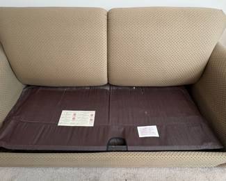 R3 - $50. Thomasville Sleeper Sofa (full size mattress). Measures 72" wide x 35" deep x 32" tall. Floor to seat is 16". Overall good condition. Located on the 2nd story. You need 2 strong people to move this!