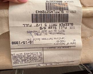 R3 - $50. Thomasville Sleeper Sofa (full size mattress). Measures 72" wide x 35" deep x 32" tall. Floor to seat is 16". Overall good condition. Located on the 2nd story. You need 2 strong people to move this!