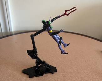 R34 - $45. Evangelion 13 Assault Action Q. 2 Arms by Ban Dai. Complete with extra hands. 