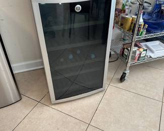 R13 - $50. GE Wine Fridge. Measures 19" x 21" x 32.5" tall. 