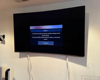 R31 - $300. 65" Samsung Curved Smart TV. Model UN65KS8500FXZA. Picture looks great - no issues. On the 3rd floor so didn't see many hours after the kids moved out!