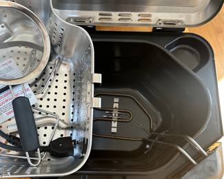 R16 - $75. Butterball Indoor Electric Turkey Fryer XL. Looks like it was used once. 