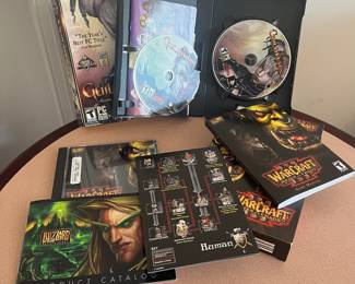 R35 - $35 LOT of PC Games. All like new, no scratches. War Craft Reign of Chaos is open box - not used. 