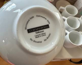 R74 - $50 Set. Corning Ware Tableware Casual China. 