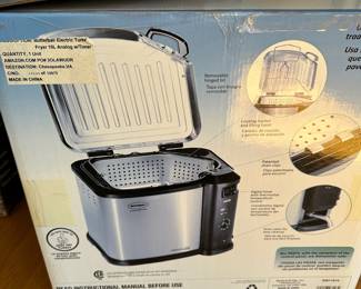 R16 - $75. Butterball Indoor Electric Turkey Fryer XL. Looks like it was used once. 
