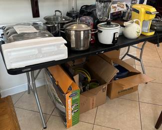 OVERVIEW - Please come to the sale to shop these items. 