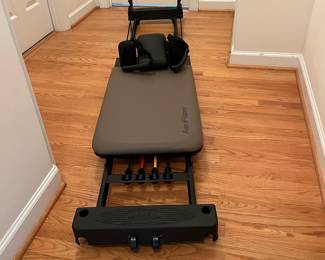 R84 - $200. Aero Pilates Reformer Plus Machine. Foldable home Pilates machine. 