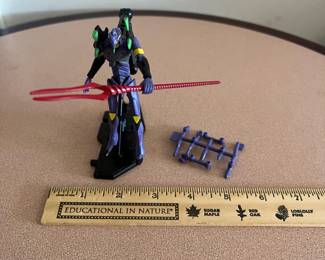 R34 - $45. Evangelion 13 Assault Action Q. 2 Arms by Ban Dai. Complete with extra hands. 