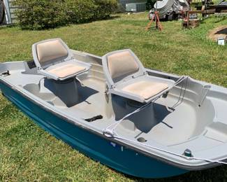 2man pond boat