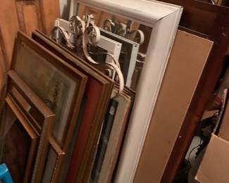 More pics, frames and mirrors
