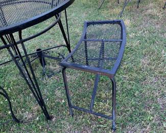 Plant stand or extra seating for table