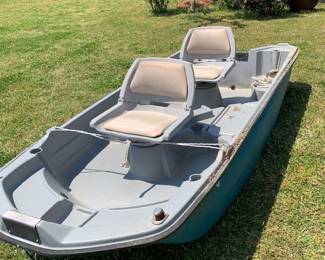 2 man pond boat
