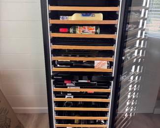 155 bottle dual zone wine fridge