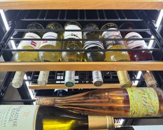 155 bottle dual zone wine fridge