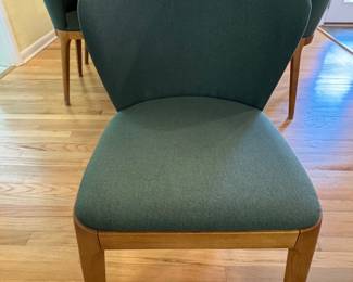 Green dining chair