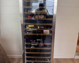 155 bottle dual zone wine fridge