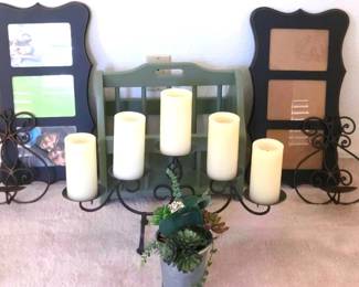 Black And Green Decor