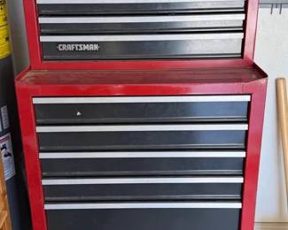 Craftsman Toolbox W Misc. Tools