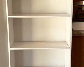 Tall White Bookshelf