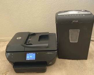 Office Printer And Shredder
