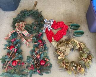 Holiday Wreaths And Swags