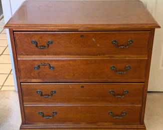 Wooden File Cabinet