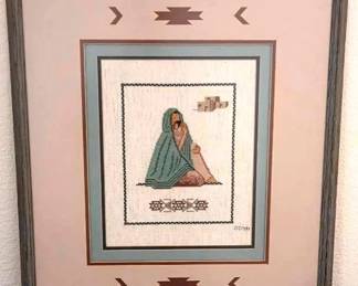 Southwest Petit Point Needle Art